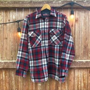 Vintage Red Flannel by Backpacker